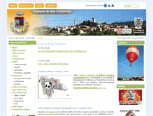 Tablet Screenshot of comune.sancristoforo.al.it